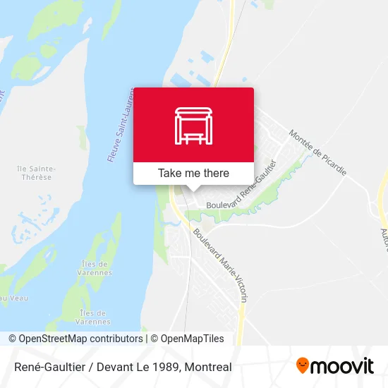 René-Gaultier / Devant Le 1989 map