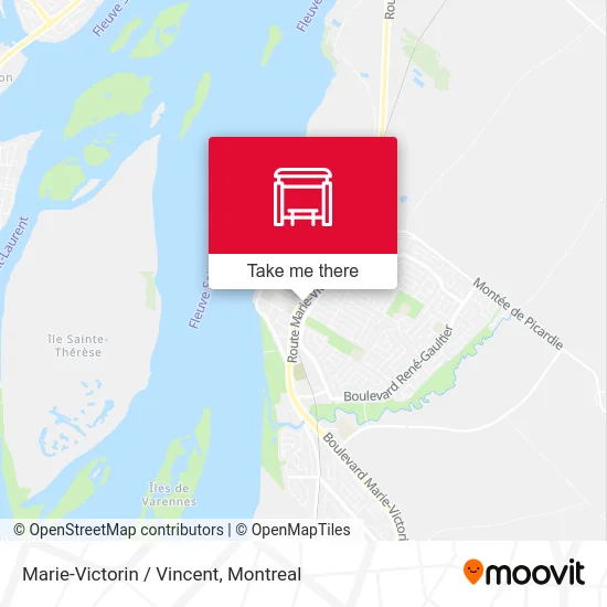 Marie-Victorin / Vincent map