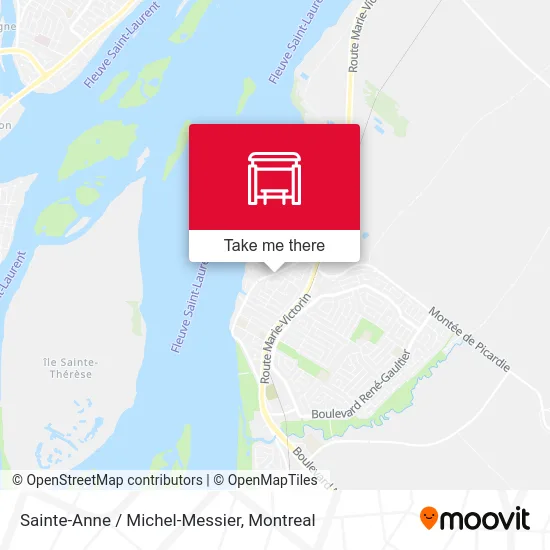 Sainte-Anne / Michel-Messier map