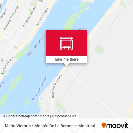 Marie-Victorin / Montée De La Baronnie map