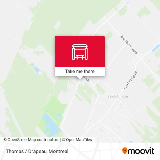 Thomas / Drapeau map