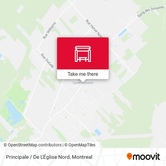 Principale / De L'Église Nord map