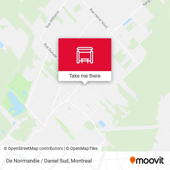 De Normandie / Daniel Sud map