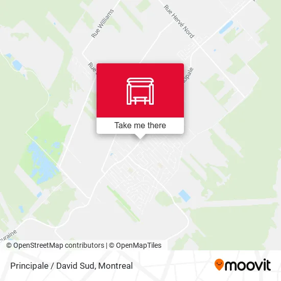Principale / David Sud map