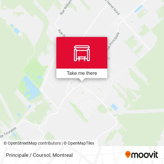 Principale / Coursol map
