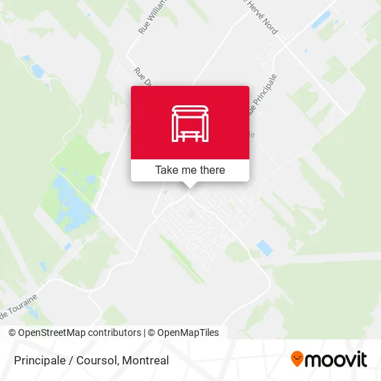 Principale / Coursol map