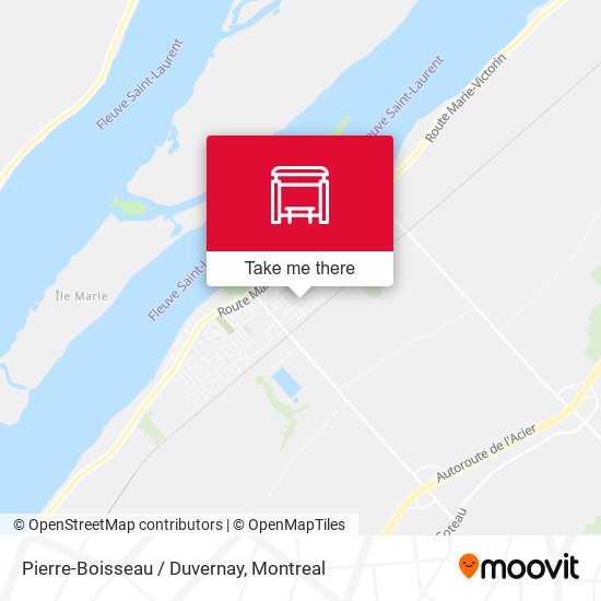 Pierre-Boisseau / Duvernay map
