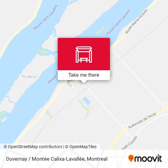 Duvernay / Montée Calixa-Lavallée map