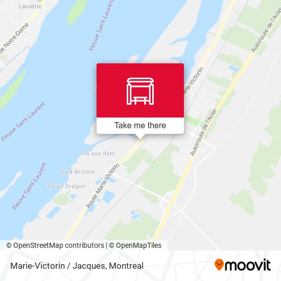 Marie-Victorin / Jacques map