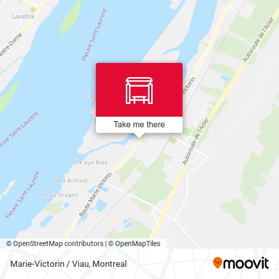 Marie-Victorin / Viau map