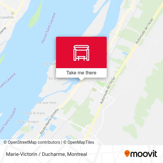 Marie-Victorin / Ducharme map