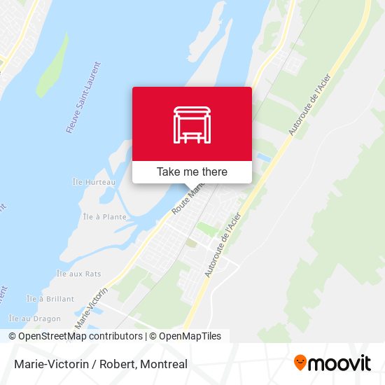Marie-Victorin / Robert map