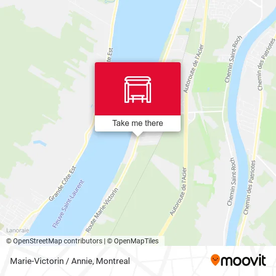 Marie-Victorin / Annie map