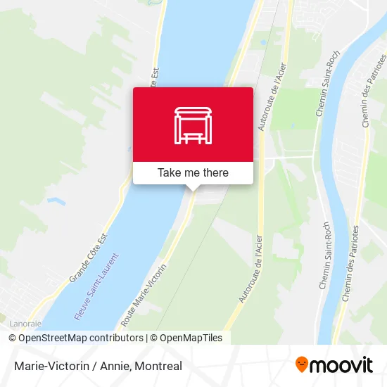 Marie-Victorin / Annie map