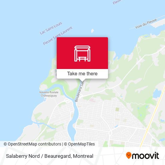 Salaberry Nord / Beauregard map