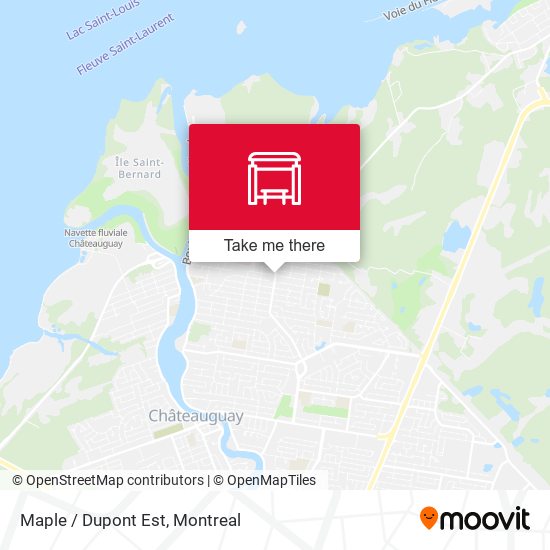 Maple / Dupont Est map
