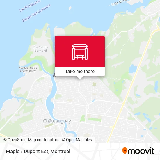 Maple / Dupont Est map