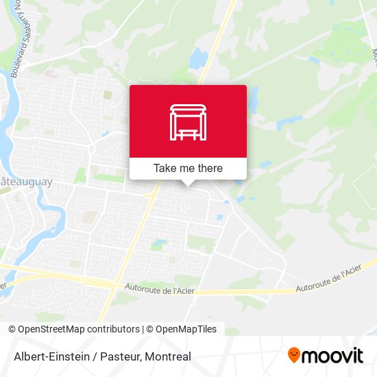 Albert-Einstein / Pasteur map
