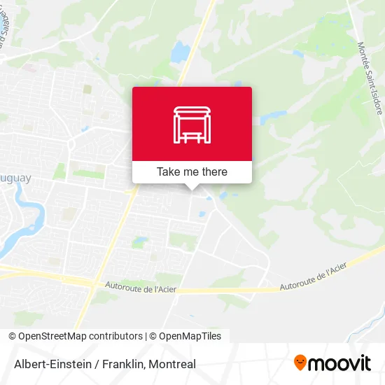 Albert-Einstein / Franklin map