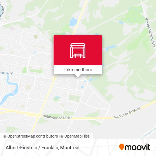 Albert-Einstein / Franklin map