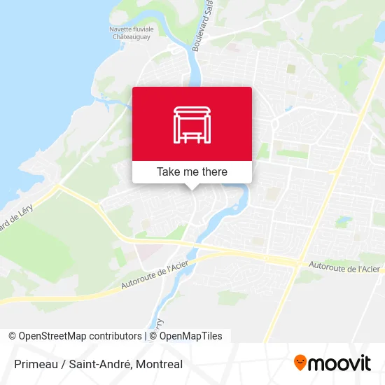 Primeau / Saint-André map