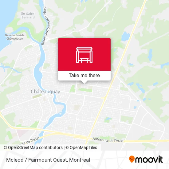 Mcleod / Fairmount Ouest map