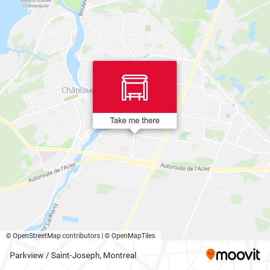 Parkview / Saint-Joseph map