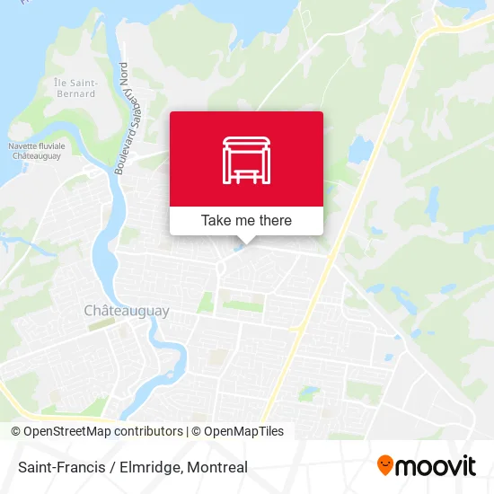 Saint-Francis / Elmridge map