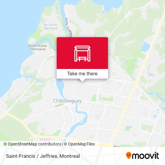 Saint-Francis / Jeffries map