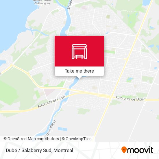 Dubé / Salaberry Sud map
