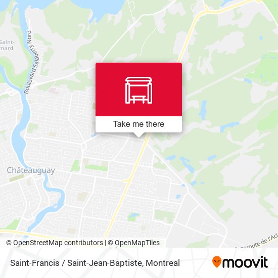Saint-Francis / Saint-Jean-Baptiste map