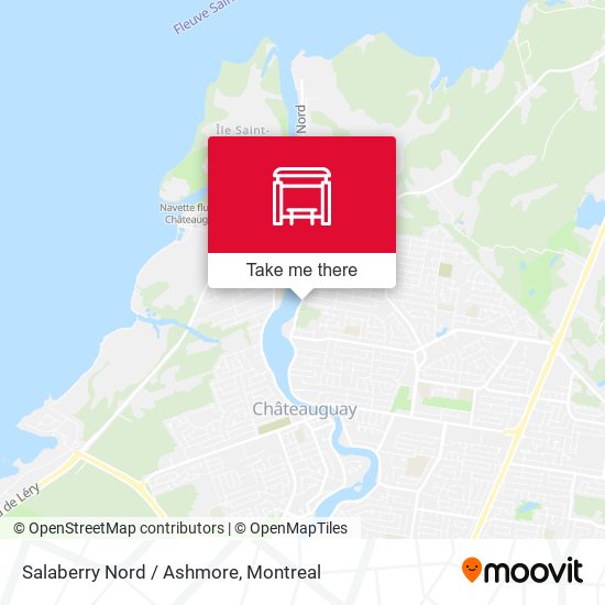 Salaberry Nord / Ashmore map