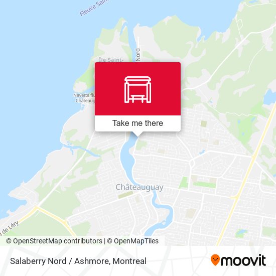 Salaberry Nord / Ashmore map