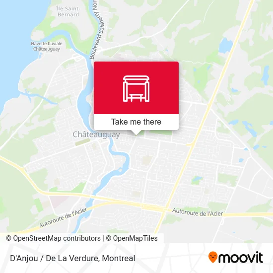 D'Anjou / De La Verdure map