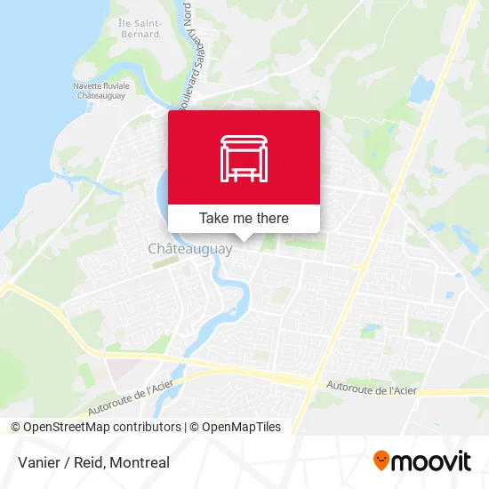 Vanier / Reid map