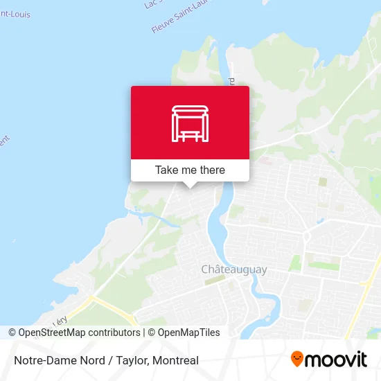 Notre-Dame Nord / Taylor map