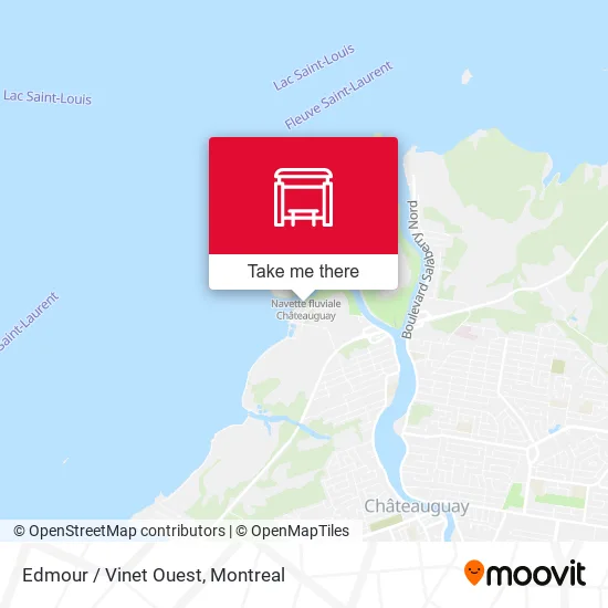 Edmour / Vinet Ouest map