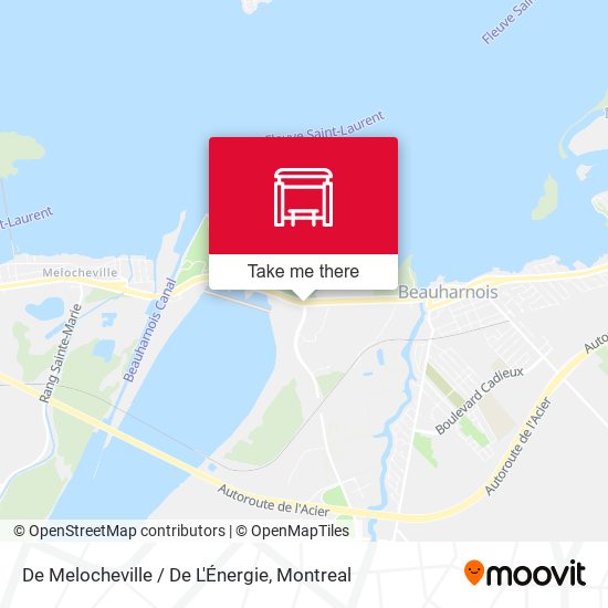 De Melocheville / De L'Énergie map