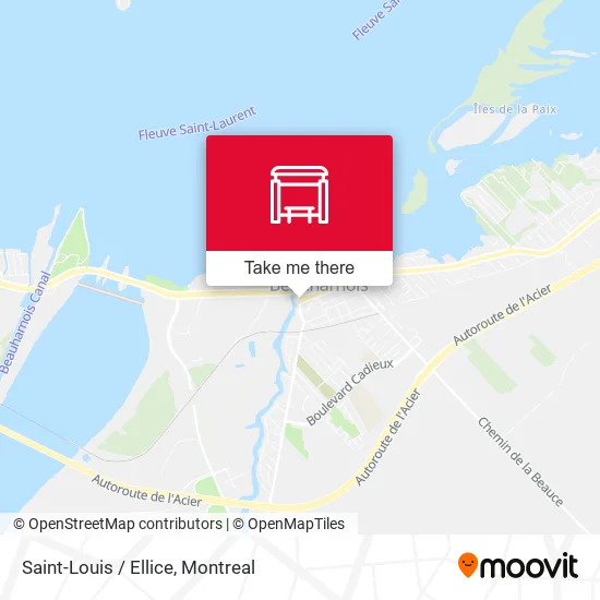 Saint-Louis / Ellice map