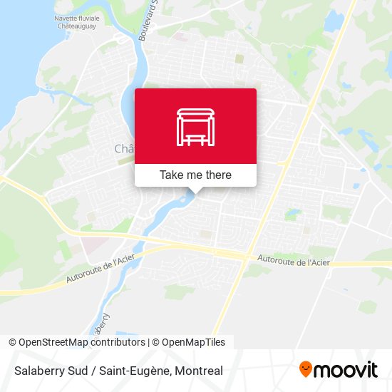 Salaberry Sud / Saint-Eugène map