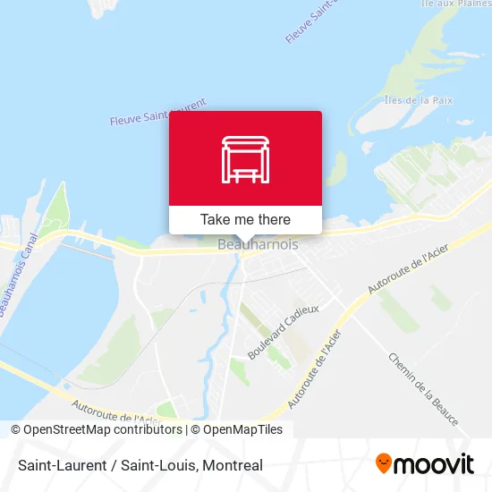 Saint-Laurent / Saint-Louis map