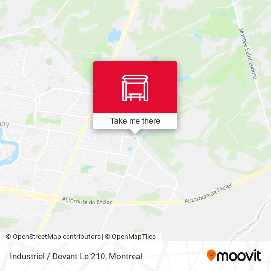 Industriel / Devant Le 210 map