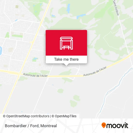 Bombardier / Ford map