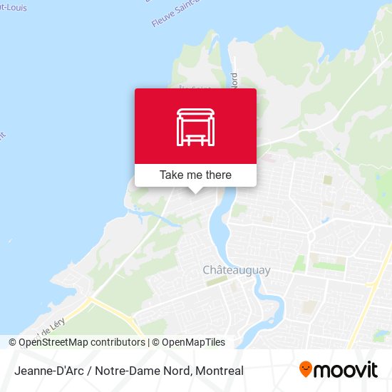 Jeanne-D'Arc / Notre-Dame Nord map