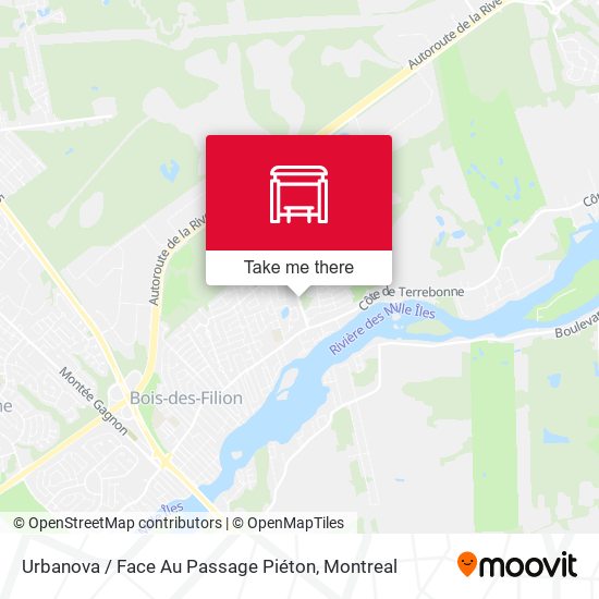 Urbanova / Face Au Passage Piéton map
