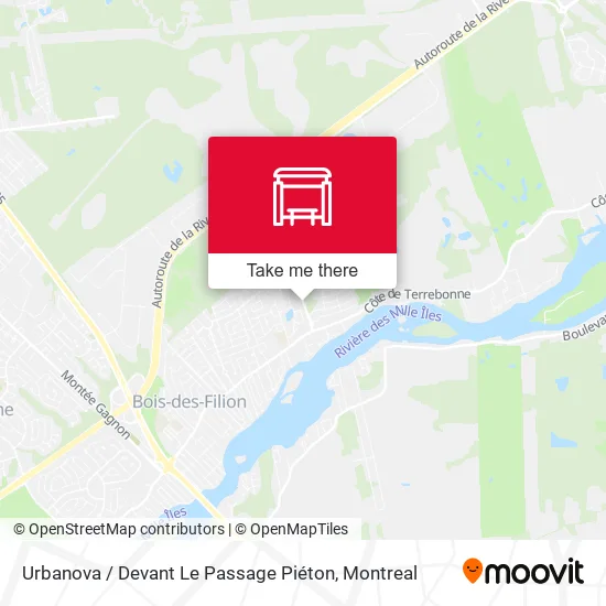 Urbanova / Devant Le Passage Piéton map