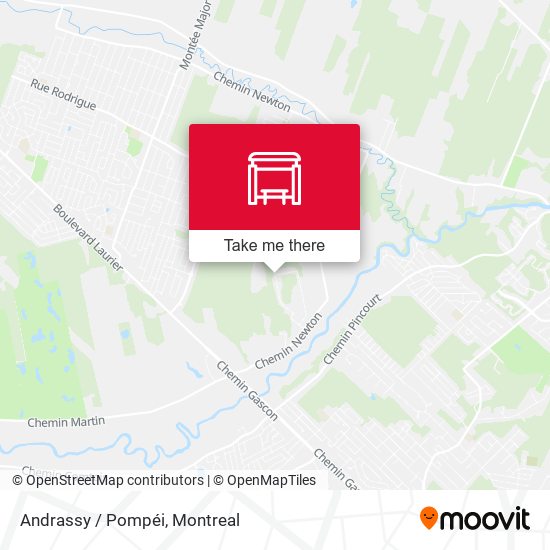 Andrassy / Pompéi map