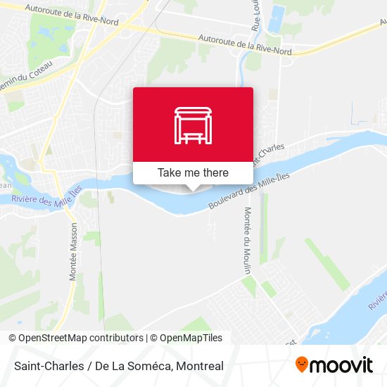 Saint-Charles / De La Soméca map