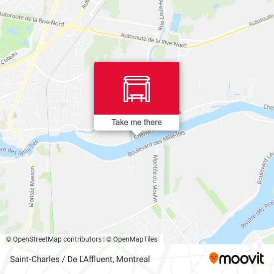 Saint-Charles / De L'Affluent map