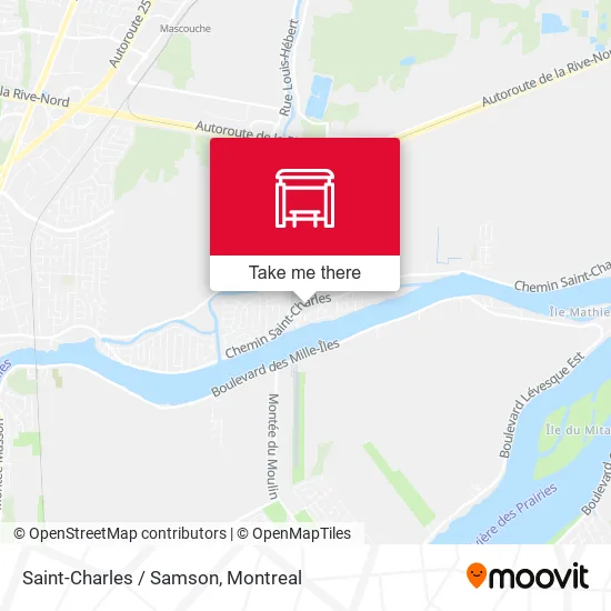 Saint-Charles / Samson map